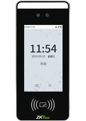 ZKTECO中控智慧XFACE60人脸识别门禁系统